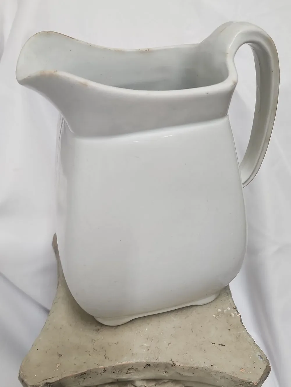 Vtg Ironstone China Decorative Pitcher C Challinor England